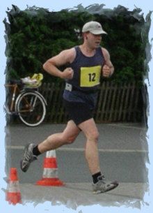Yves Otto beim 3. Halbmaraton in Bad Berleburg